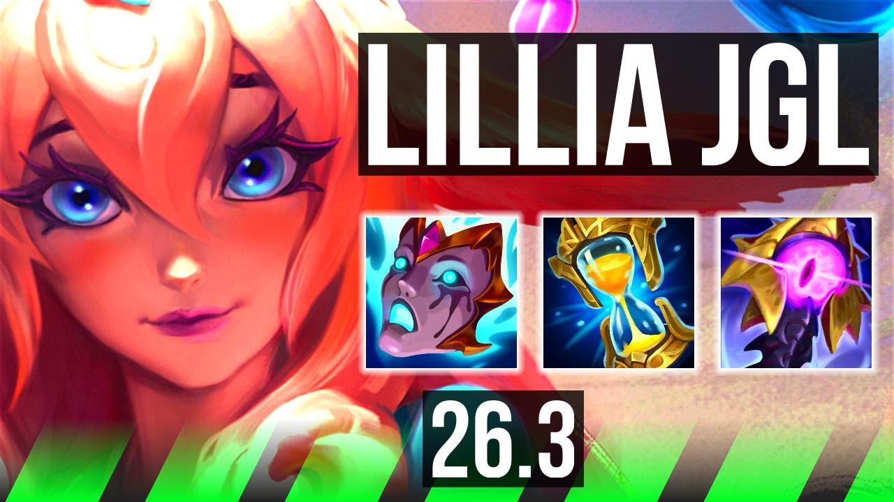 LILLIA vs ZAAHEN (JGL) | 52K damage | KR Diamond | 26.3