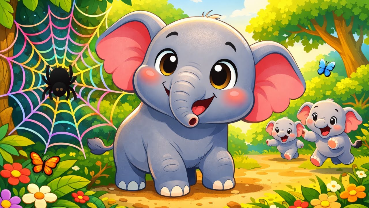 Ek Mota Haathi 🐘 | Hindi Nursery Rhyme for Kids | Fun Animated Song
