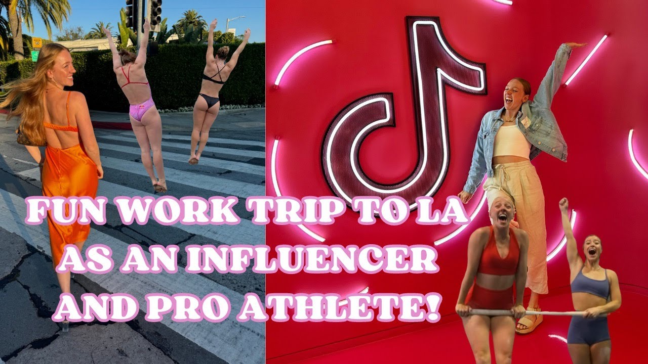Fun Work Trip to LA as an Influencer/Pro Athlete - Vlog