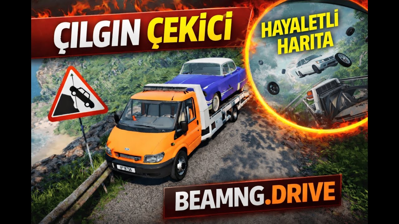 Sigortacının Çekicisiyle Geldik… Jungle Rock’ta PARANORMAL OLAYLAR! 😱 | BeamNG Drive