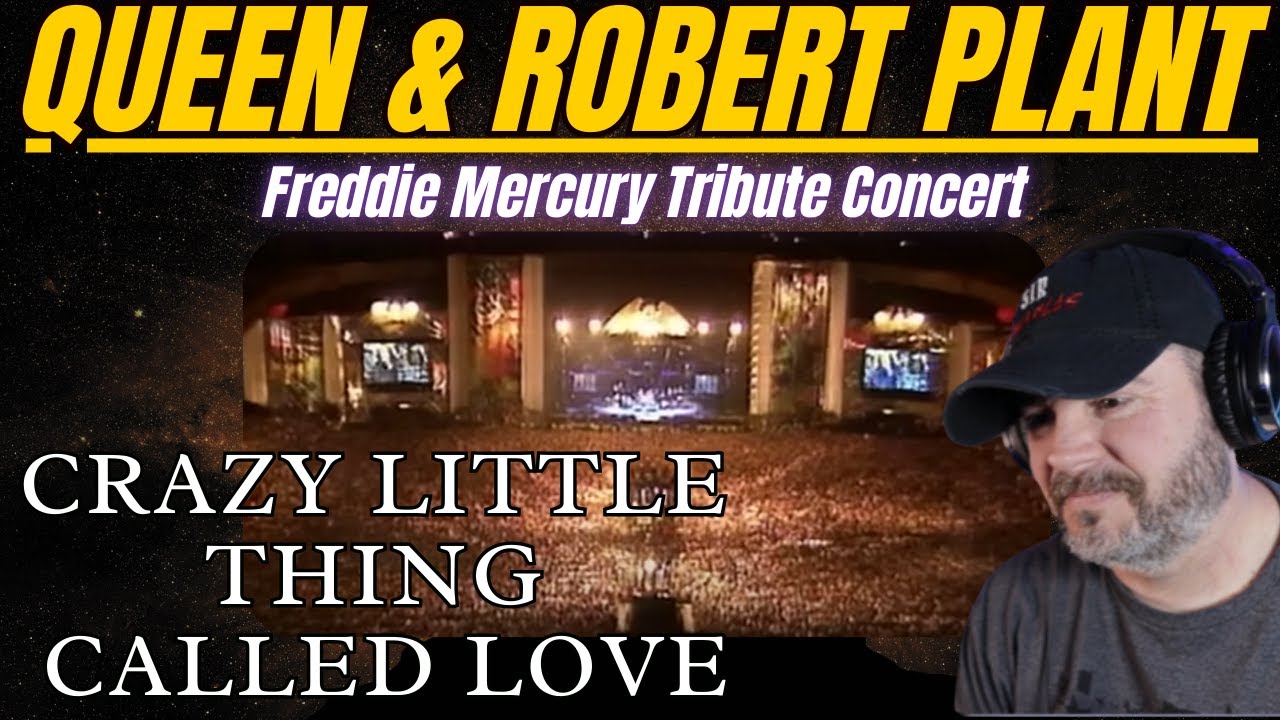 Queen & Robert Plant - Crazy Little Thing Called Love Reaction - Freddie Mercury Tribute Concert