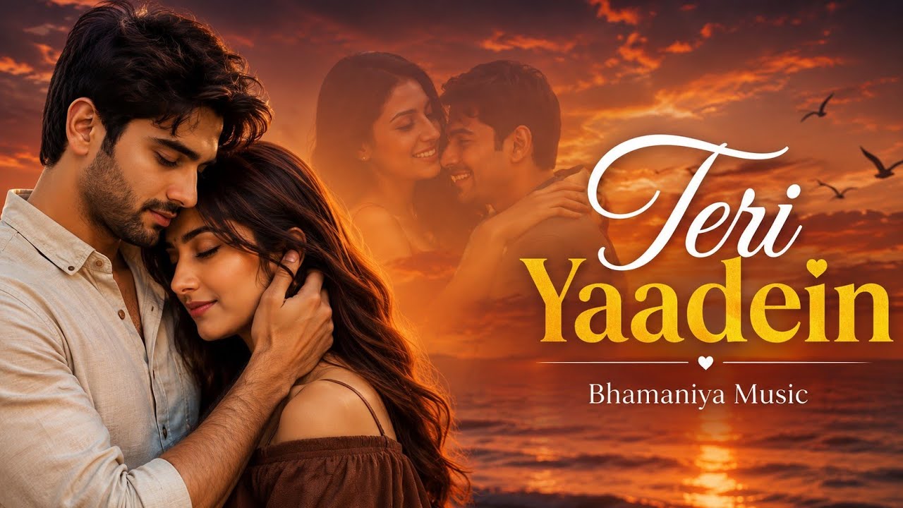 Teri yaadein official song lyrical video | heartbreak 💔 song | persent bhamaniya musics
