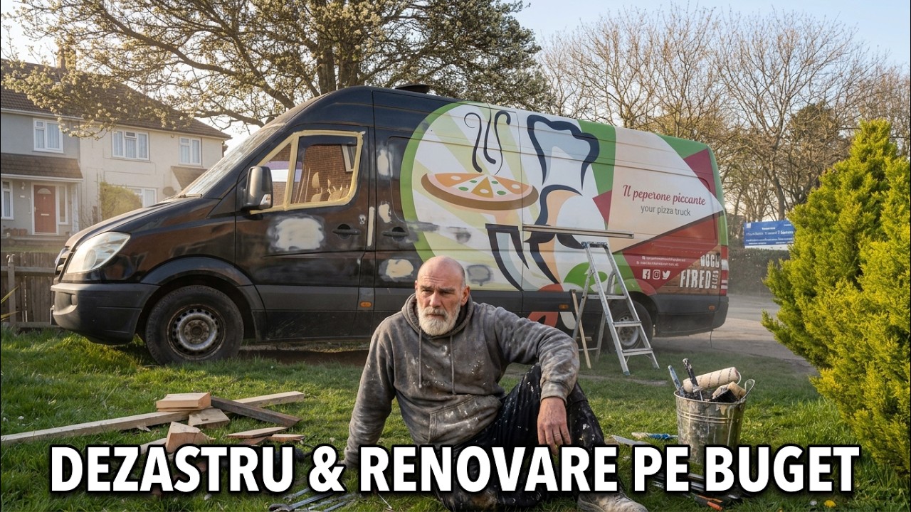 Am DISTRUS vanul de pizza cu Banii de pe Social Media. Cât a costat marea RENOVARE!