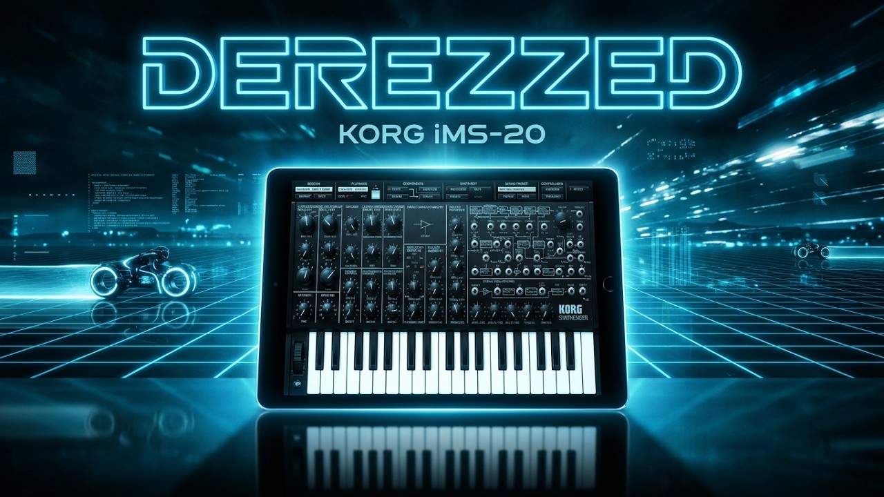 Daft Punk - Derezzed / iPad(iMS-20) Cover (Tron)