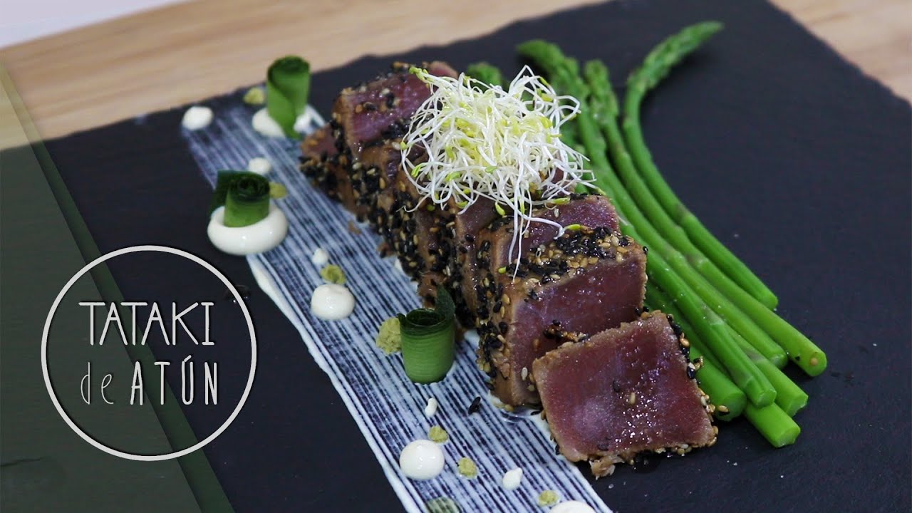 Tataki de Atún Rojo Marinado 🈴 Receta Japonesa