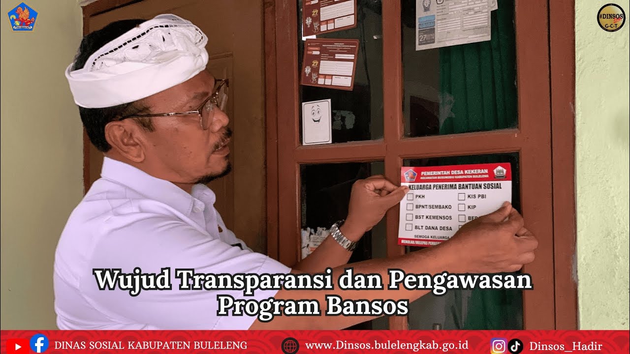 Wujud Transparansi dan Pengawasan Program Bansos 