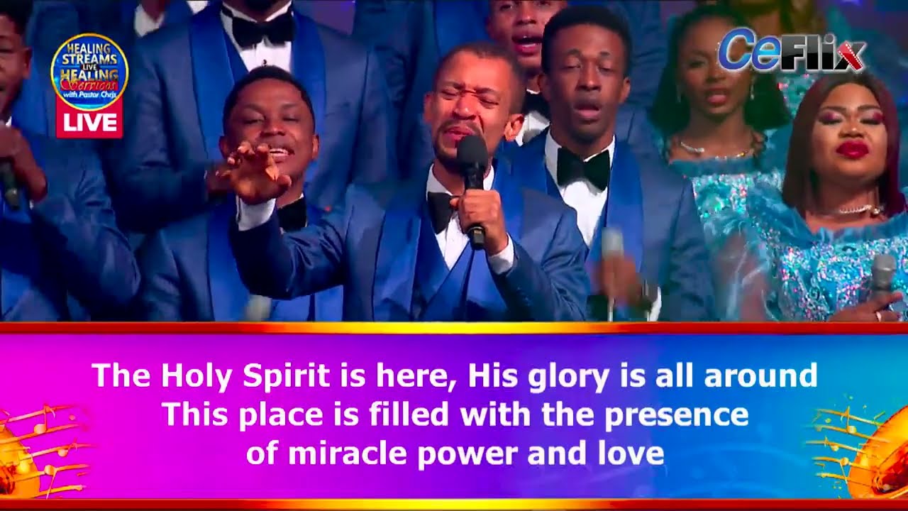 ATMOSPHERE FOR MIRACLE BY ELI-J & LOVEWORLD SINGERS HSLHS 9 WITH PASTOR CHRIS
