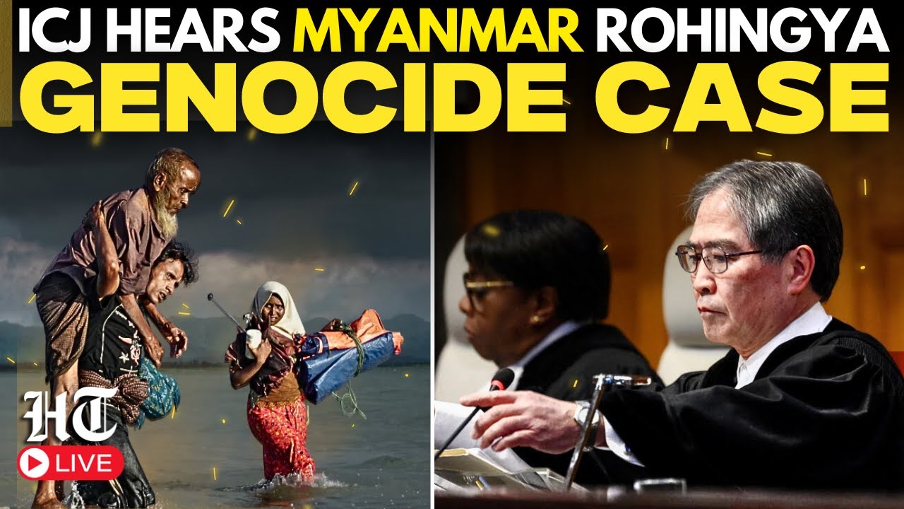 LIVE: International Court Of Justice Hears Myanmar Rohingya Genocide Case | Hague, Netherlands | UN
