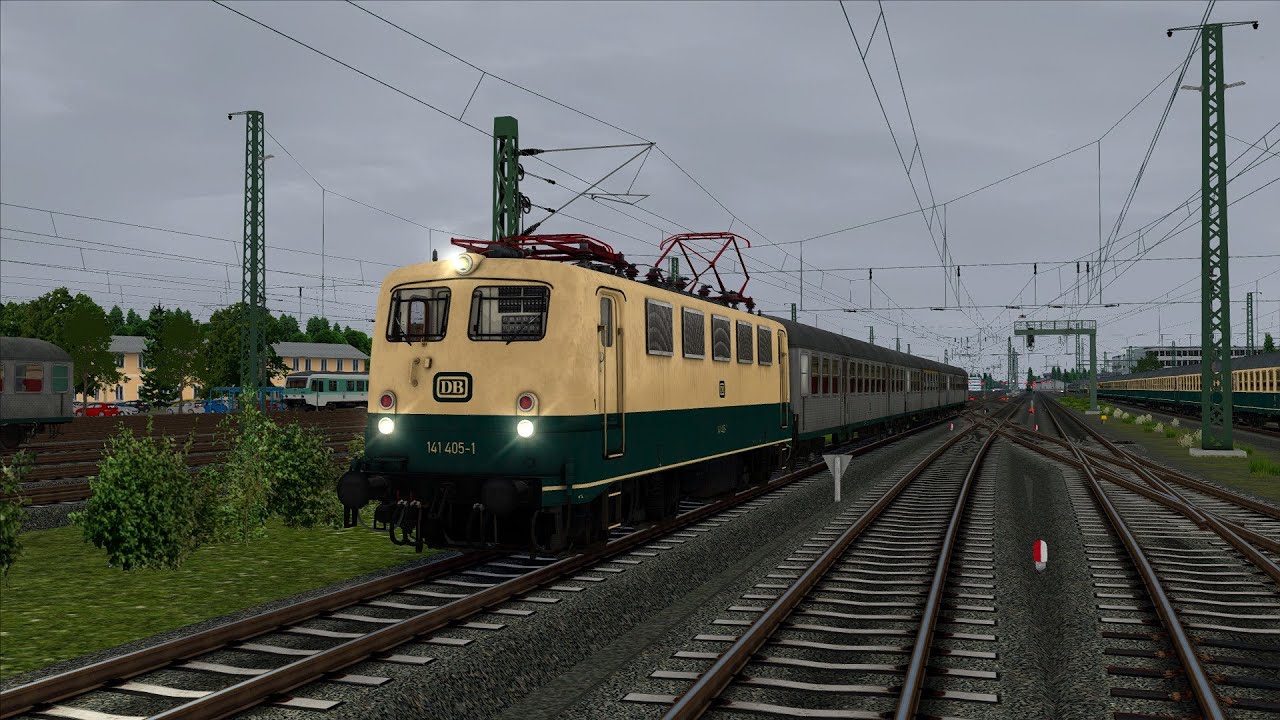Train Simulator Folge 119 | Eilzug 3366 nach Ingolstadt | BR 141 DB Einheitslokomotive