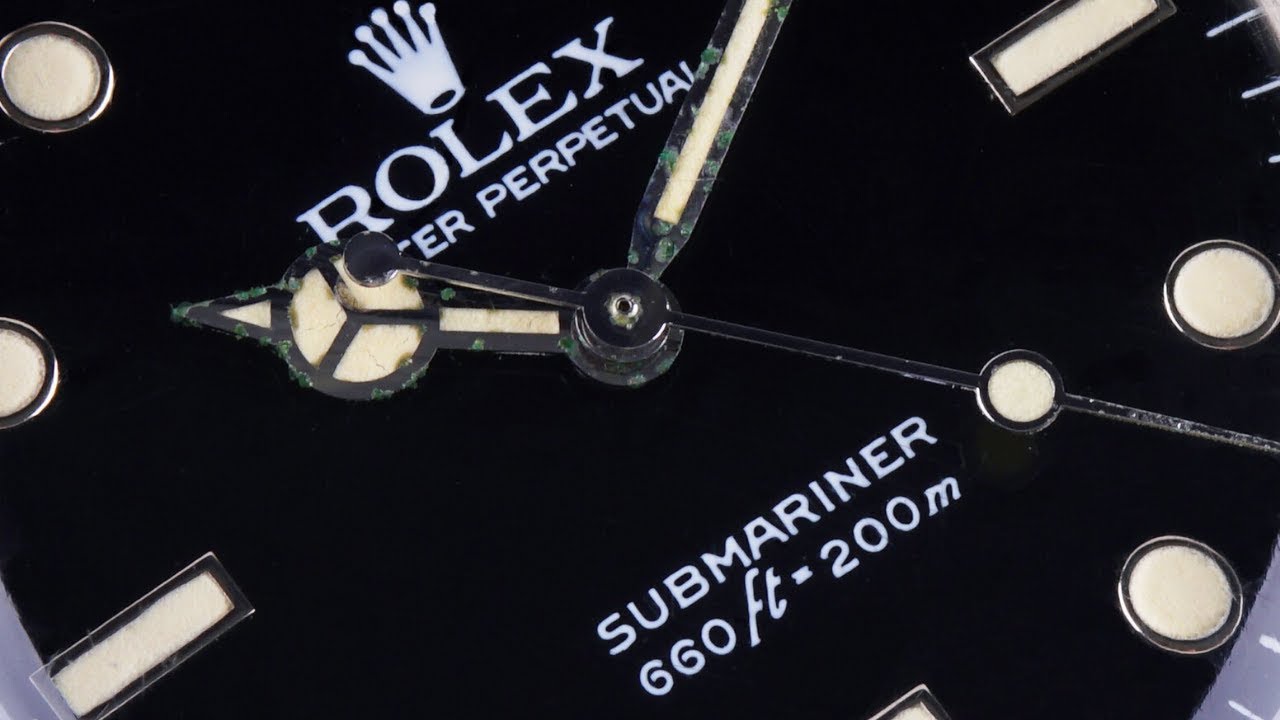 Unpolished 1984 Rolex Submariner Ref. 5513 