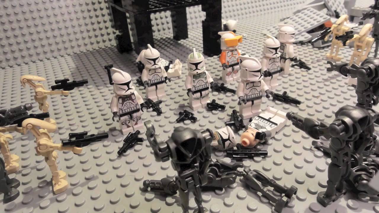 LEGO Star Wars Battle of Mygeeto (Brick film)