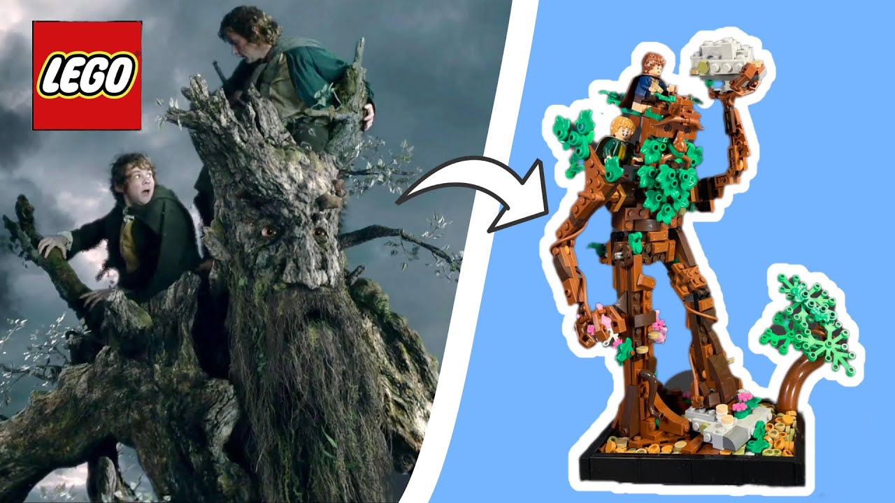 NEW Affordable Lord Of The Rings Set!! LEGO 10281 Bonsai Tree alt Build