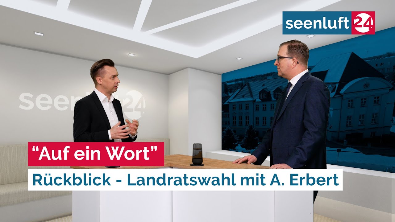 “Auf ein Wort” - Rückblick auf die Landratswahl mit Alexander Erbert