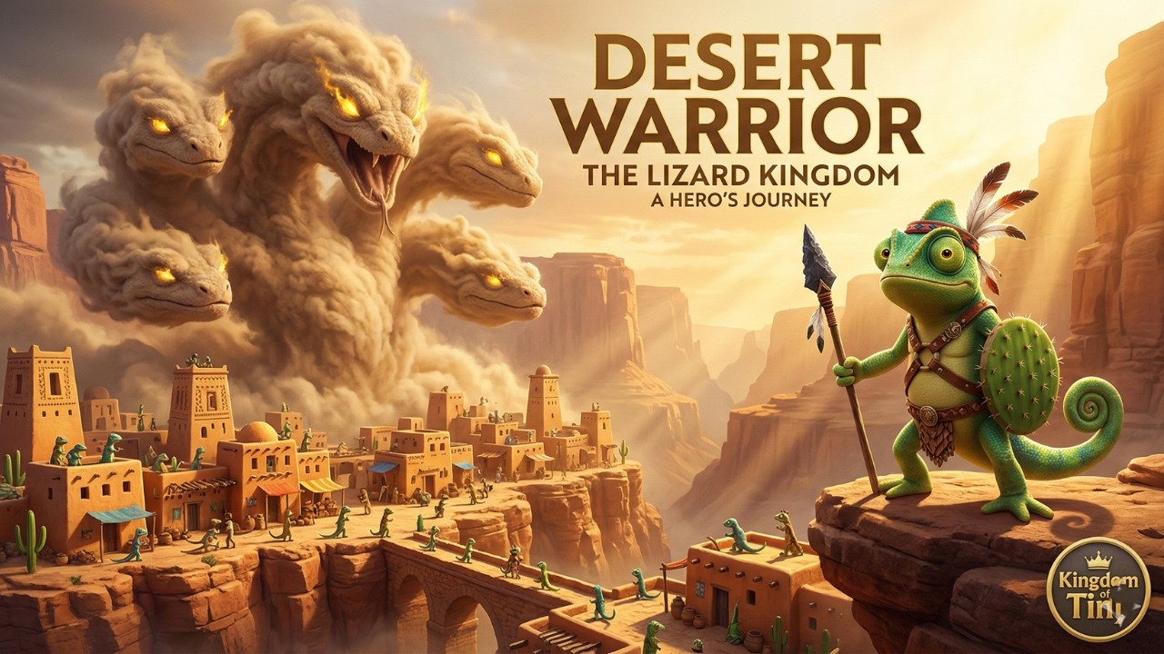 DESERT WARRIOR: The Lizard Kingdom | Epic Animation Movie 2026