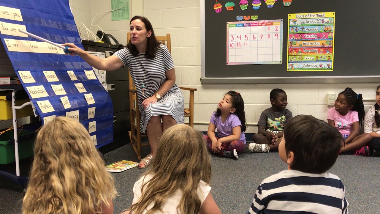 Shared Reading of a Poem in Kindergarten