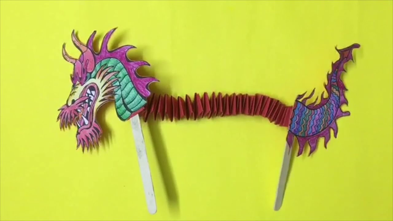 EXT : Learn to Create 4 : Activity 32 : Chinese Dragon Float