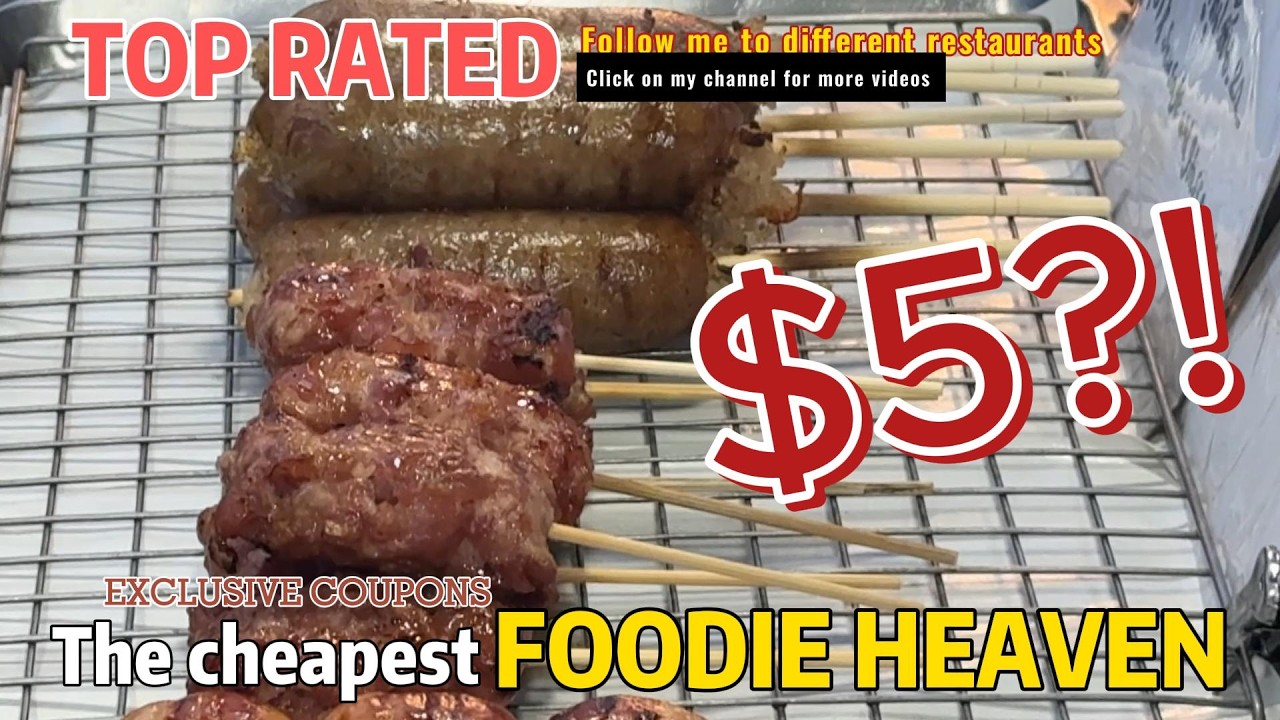 Real Local Vibes: No Tourists, Just INSANE Thai Street Food!