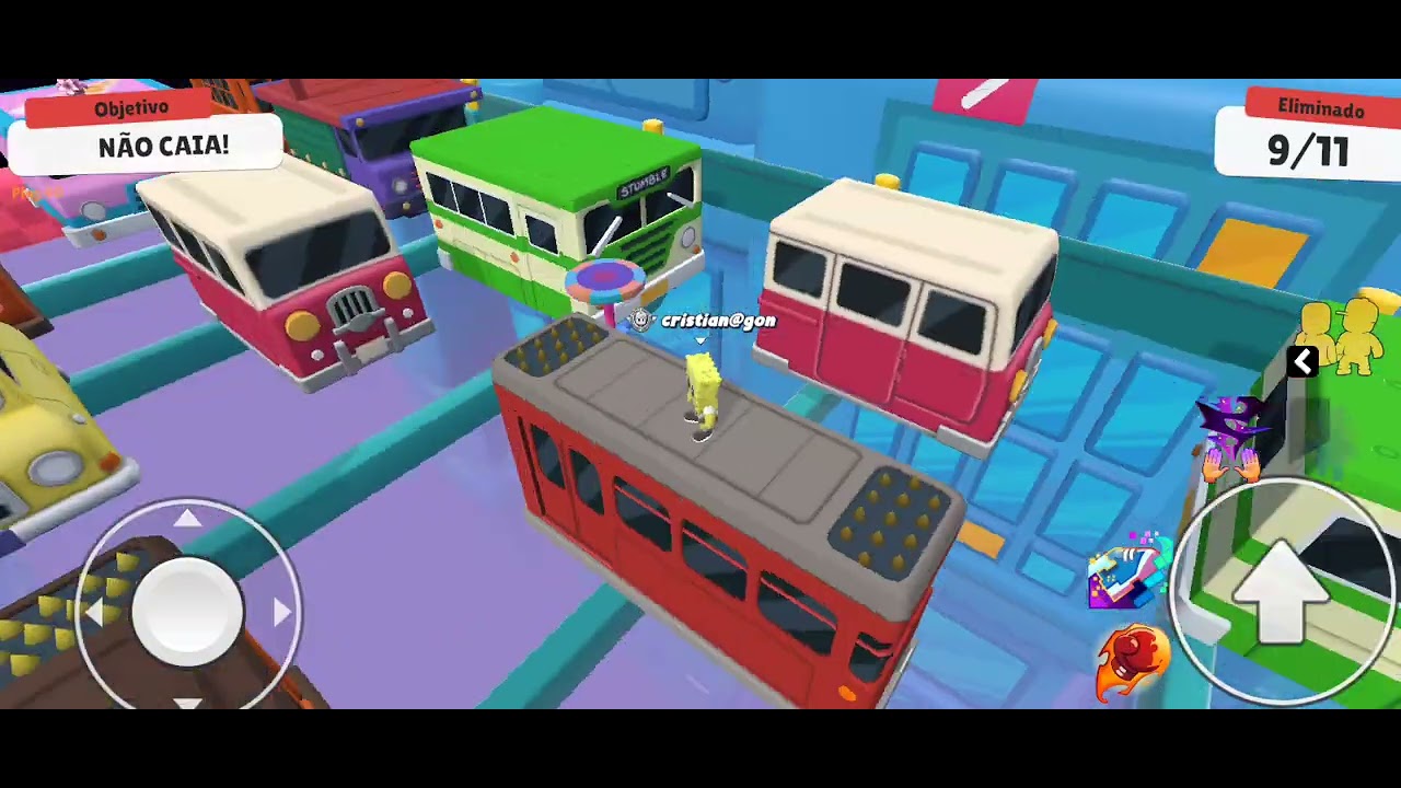 Depois de um ano voltei com stumble guys 