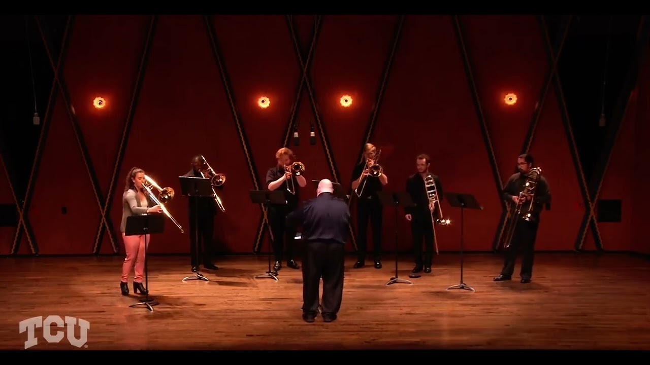 Violent Shadows for Solo Bass Trombone and Trombone Quintet by Chris Evan Hass