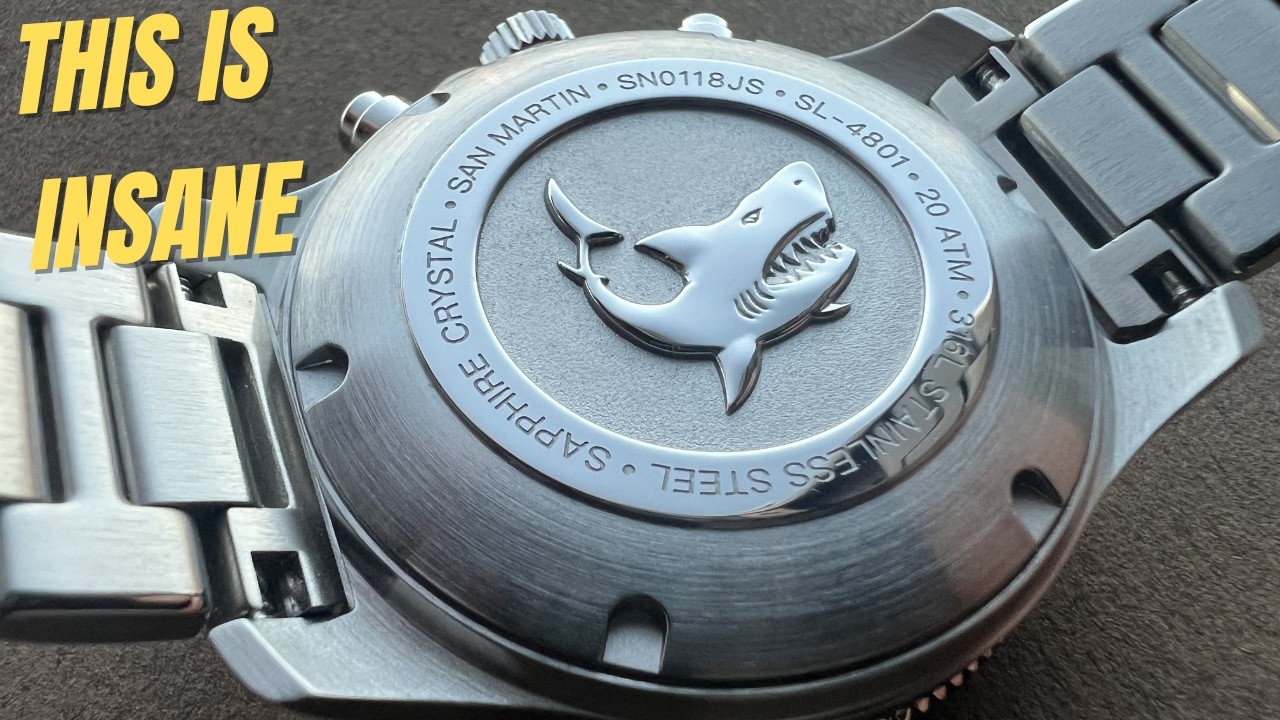 San Martin SN0118 Chronograph Watch Review | A True Mechanical Surprise