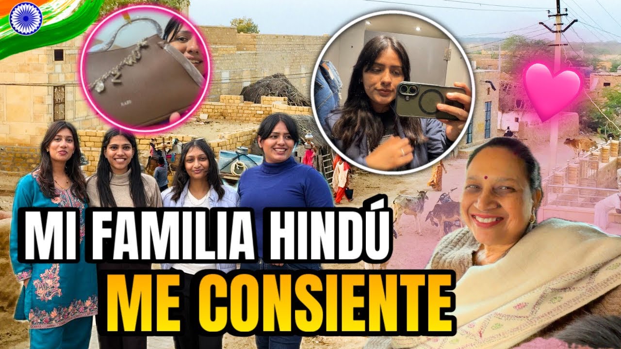 NO esperaba NADA… y mi familia HINDÚ empezó a sorprenderme por mi cumple! 👏🏻❤️