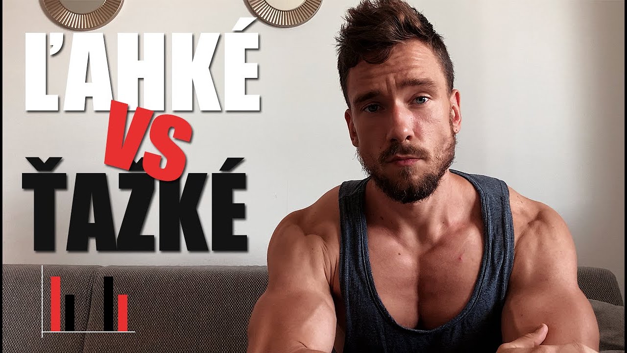Ťažké VS ľahké váhy - MÝTUS alebo FAKT | Ktoré budujú svaly lepšie? Hypertrofia a efektivita
