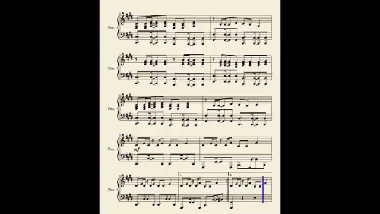 Whenever Wherever Piano Solo (Shakira) - MuseScore
