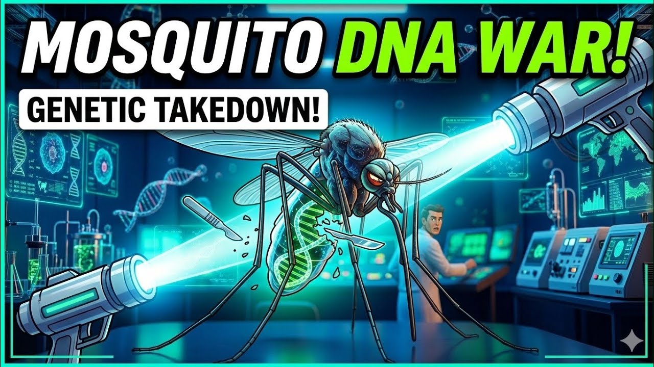 Genetic war on mosquitoes 🦟