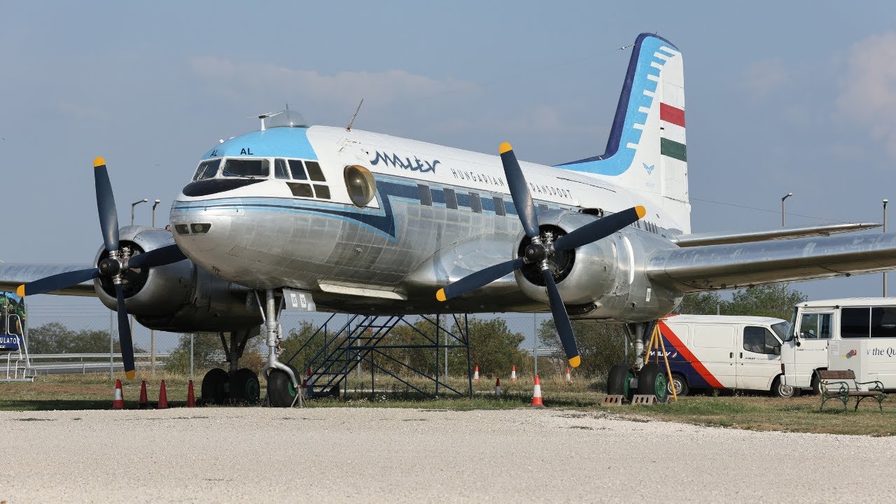 Visiting The Aeropark Aviation Museum at Budapest International Airport in Hungary (4K)