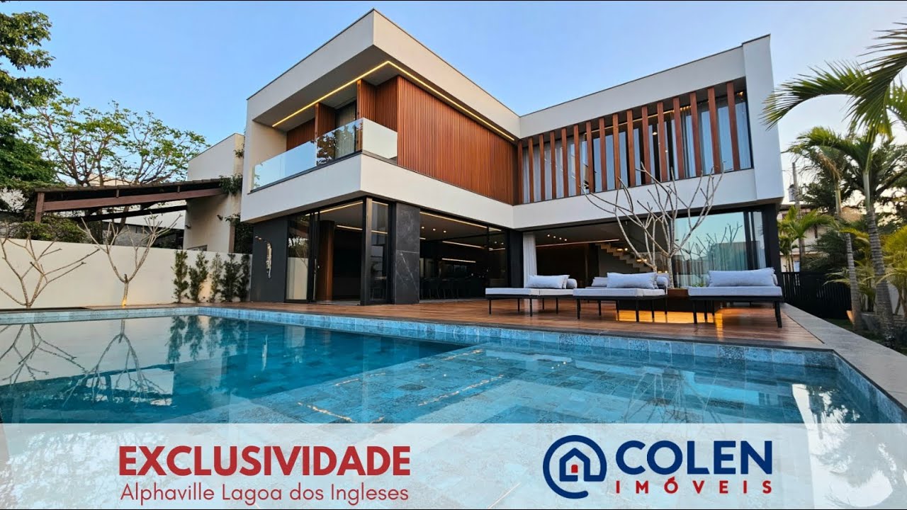 VENDIDA! MANSÃO EXCLUSIVA EM ALPHAVILLE LAGOA DOS INGLESES