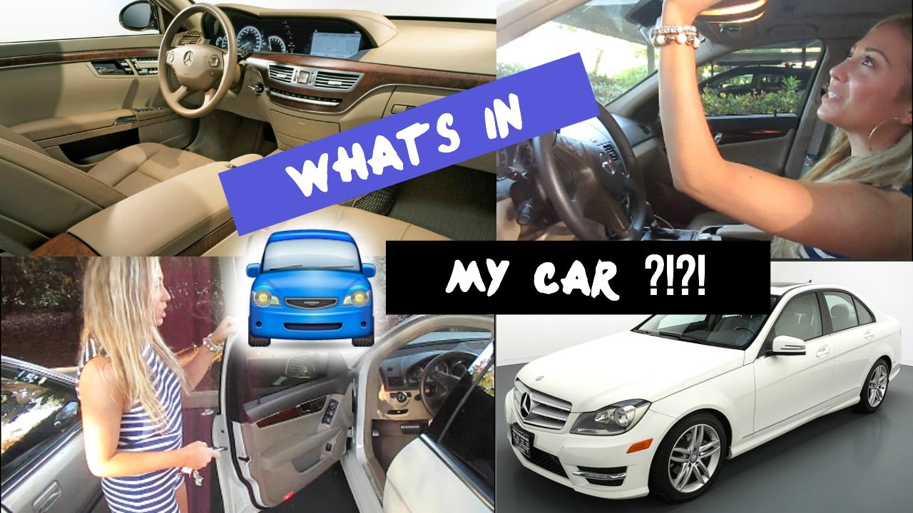 Whats In My Car | Car Tour 2015 | Brittany Nicole