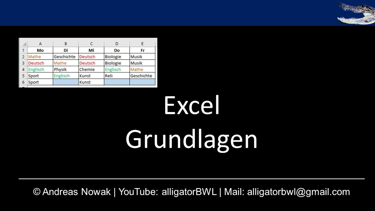 Excel Einführung