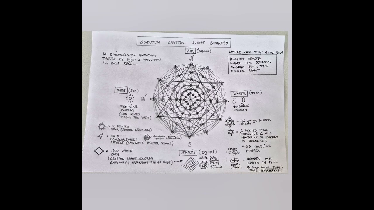 Quantum Crystal Light Compass @5DGardening