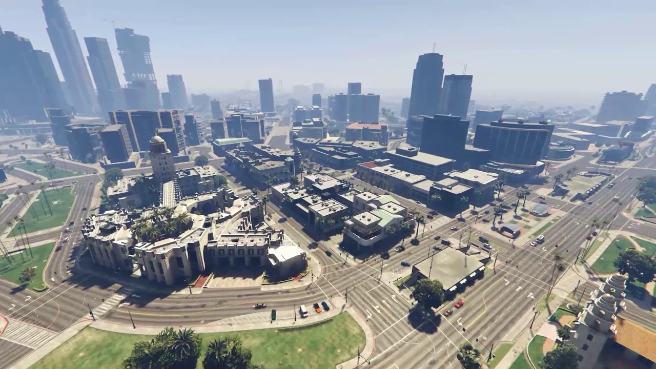 Grand Theft Auto V   Rockford Hills aerial tour