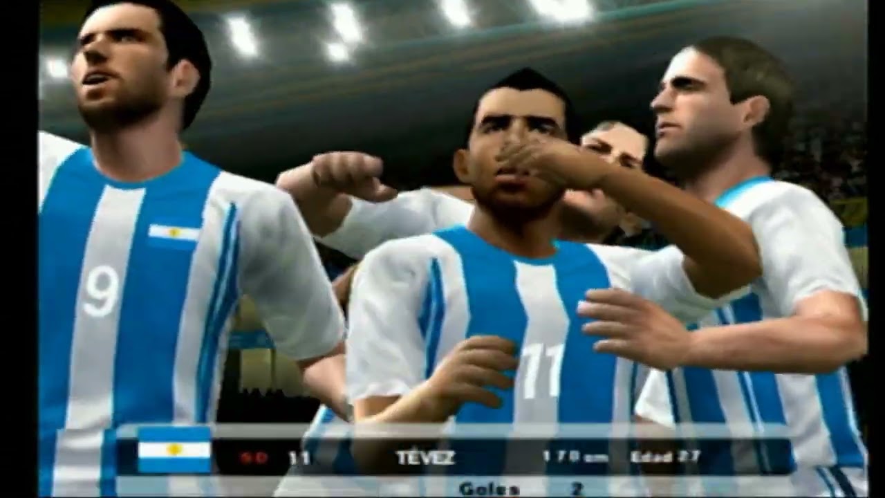 Ghana vs Argentina - Pro Evolución Soccer 2012 l Final Copa del Mundo Gameplay 