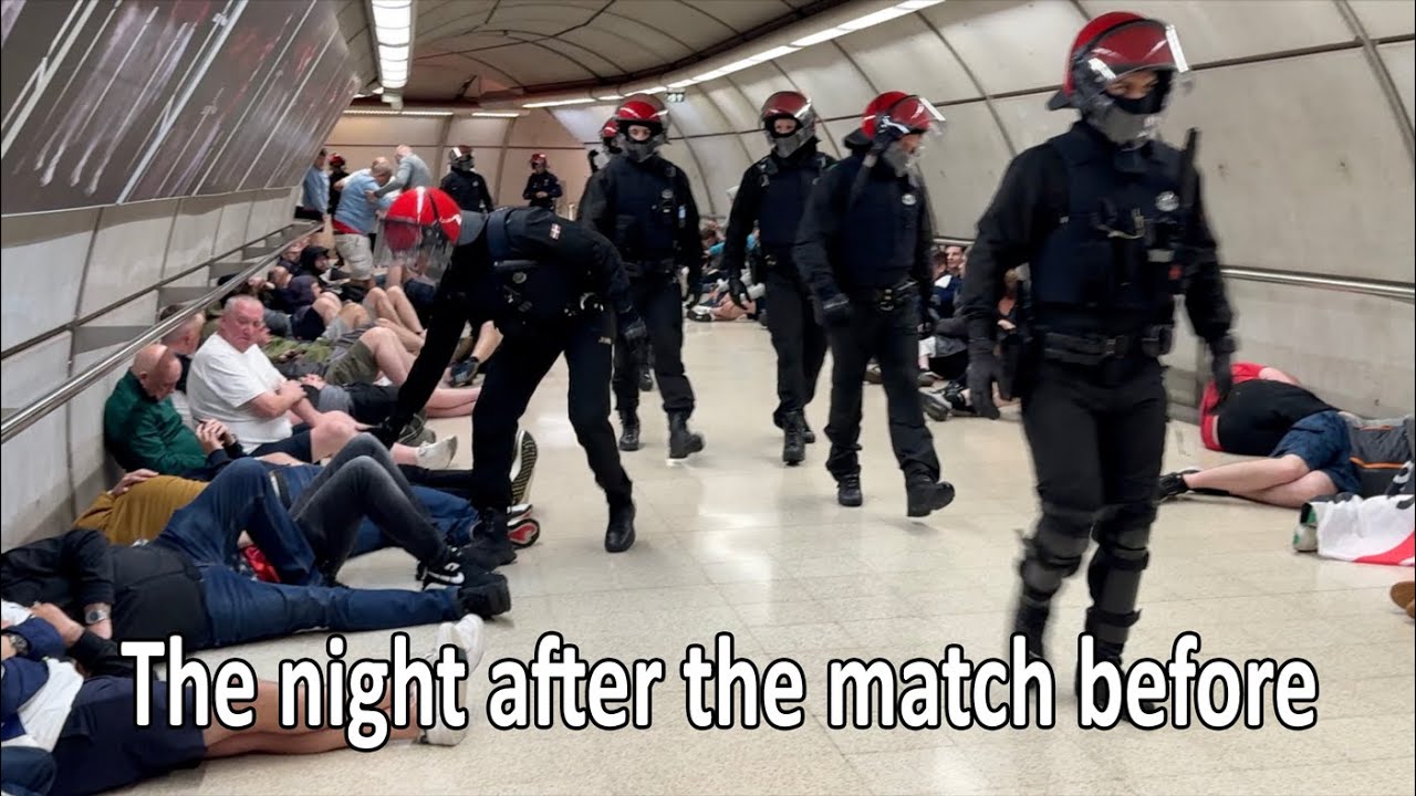 The night after the match before