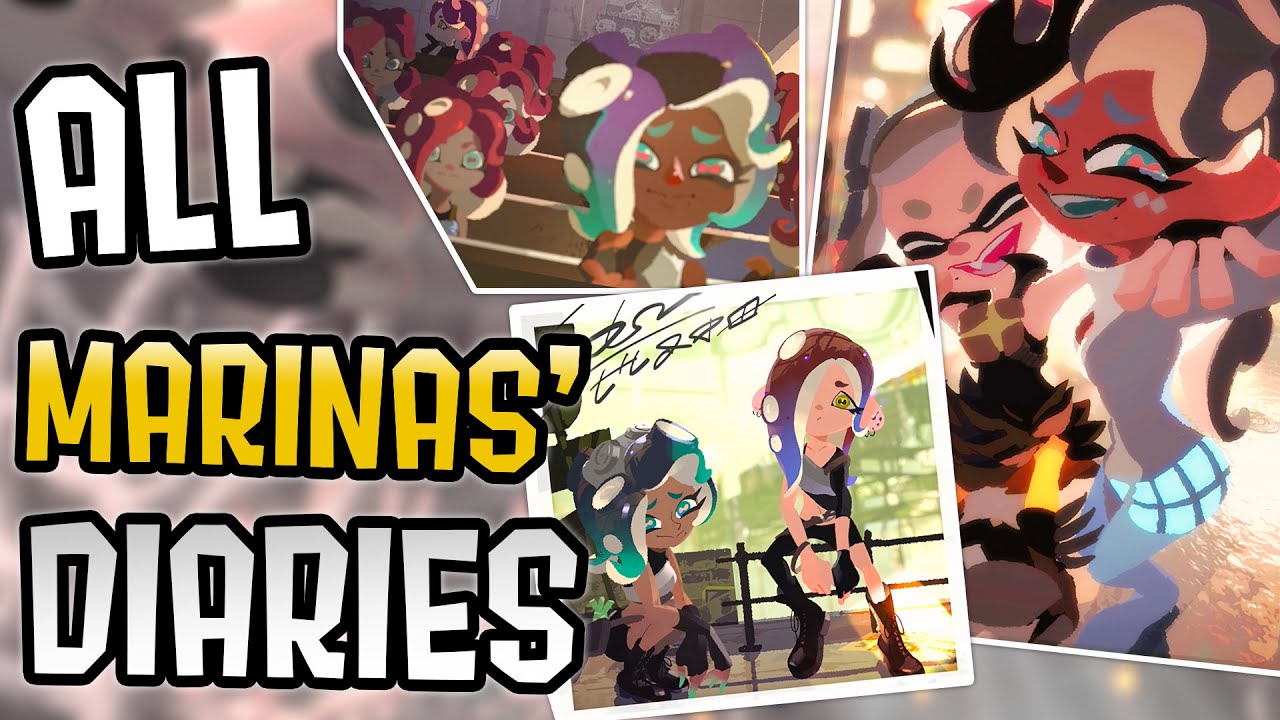 Inside Look: Splatoon 3 All Marinas' Dev Diaries (True Ending)