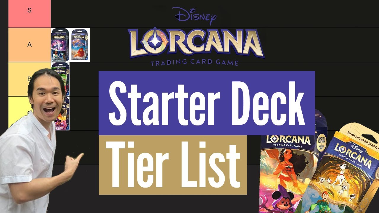 Ranking the Best Lorcana Starter Decks