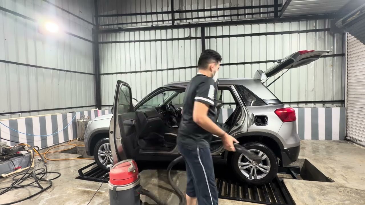 Maruti Suzuki Breeza Diesel Deep Clean and Ceramic Wax #marutisuzuki #breeza 