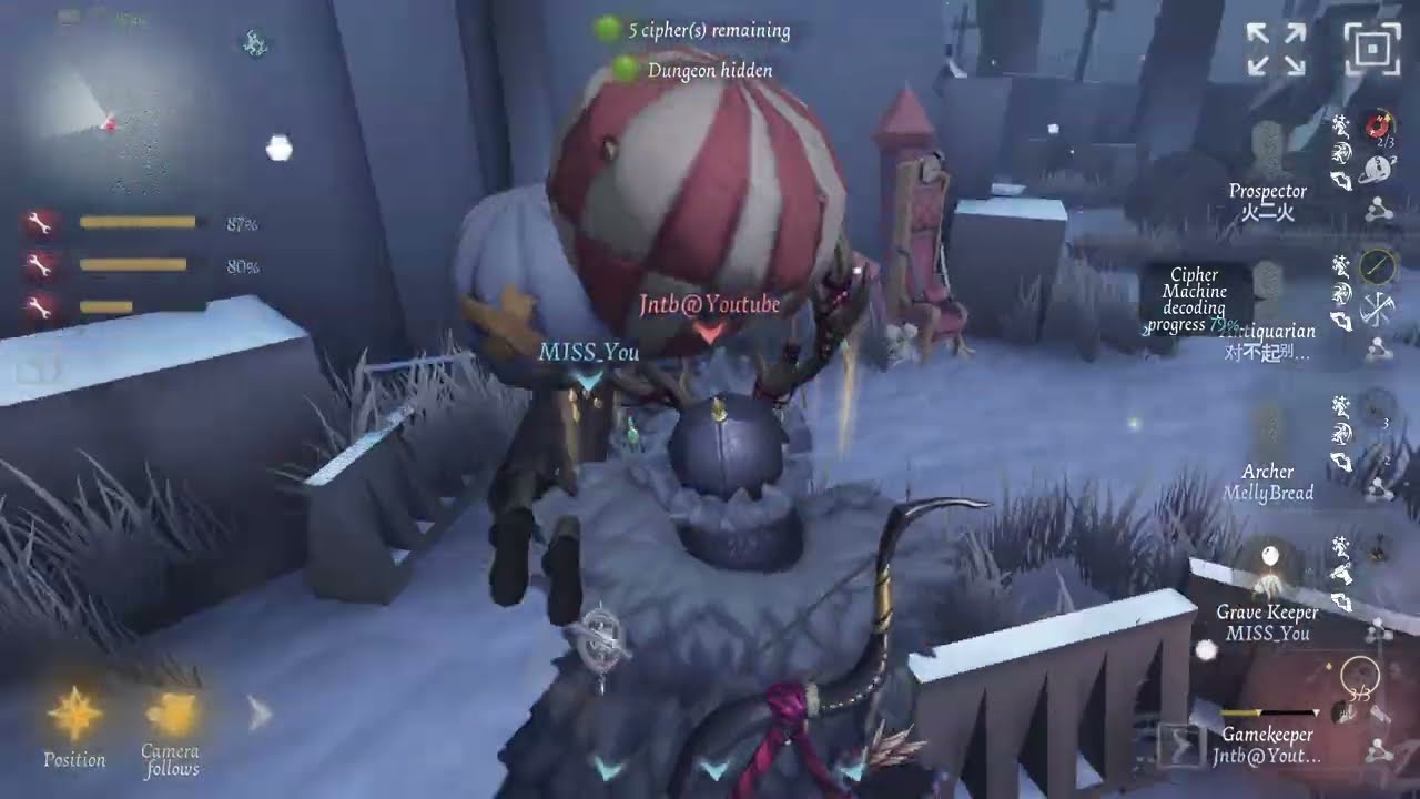 Identity V | S40 | Rank match | Gamekeeper | Leo's Memory