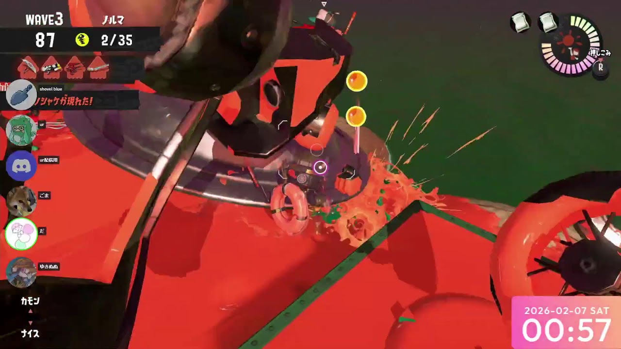【乱獲配信】乱獲-トキシラス　昼のみ更新目指す！【スプラトゥーン3/サーモンランNW】