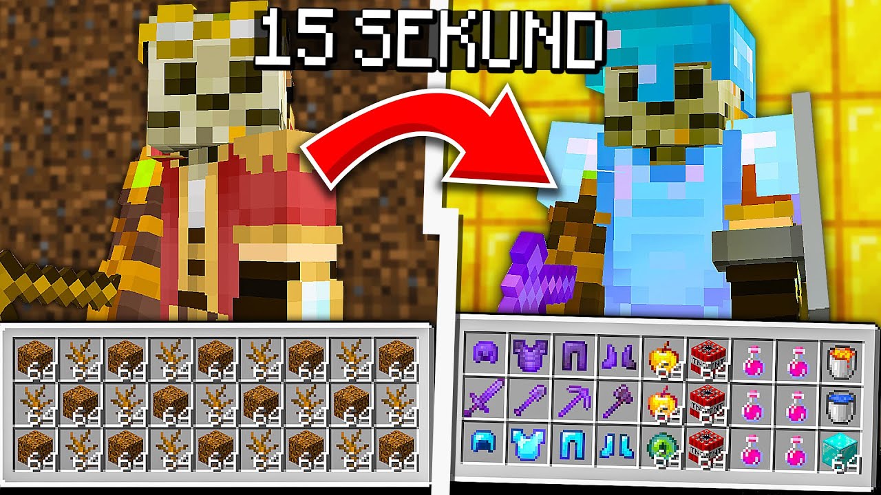 MINECRAFT, ale nasze INVENTORY LOSOWO ZMIENIA SIĘ CO 15 SEKUND z @Admiros