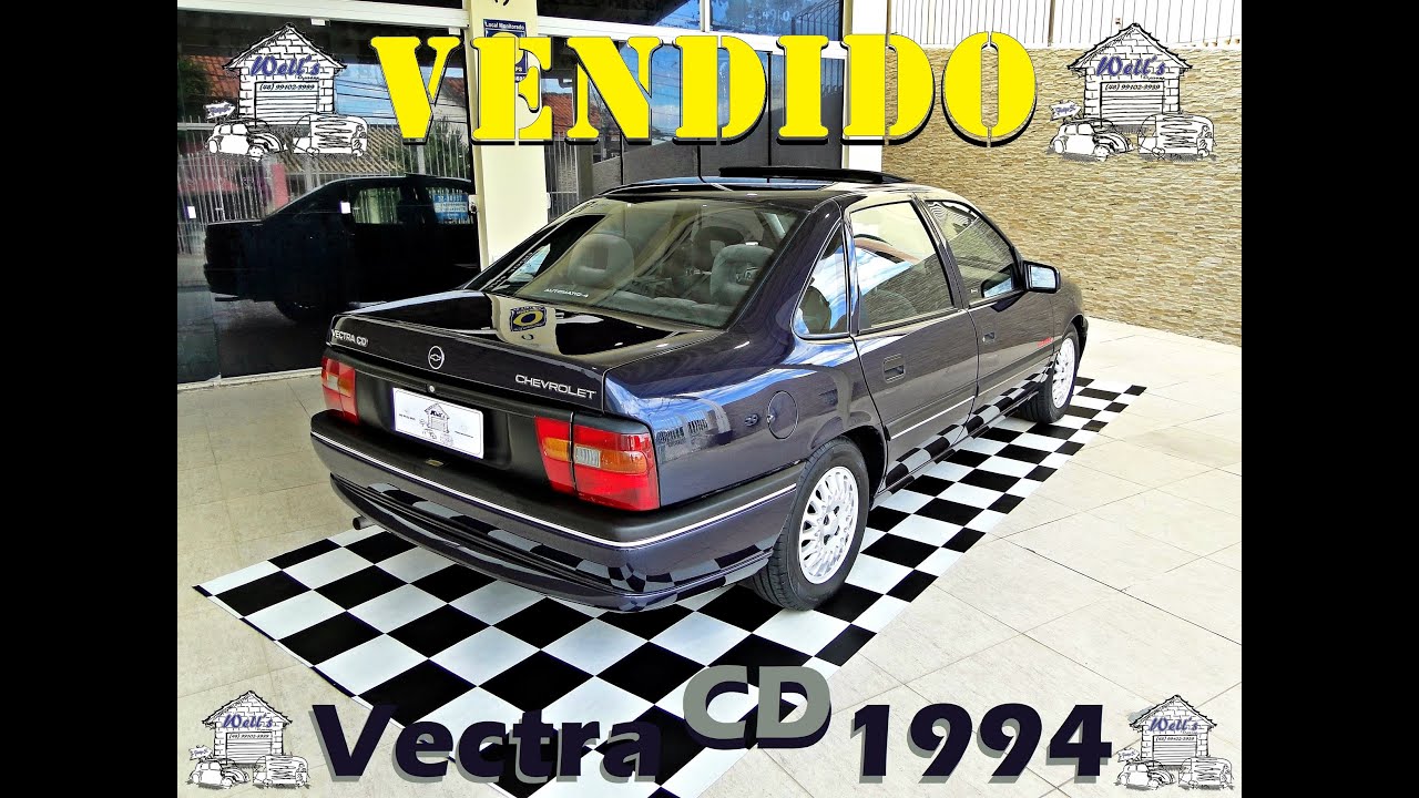 Vendido para Chapecó-SC - Vectra CD 1994 Automático