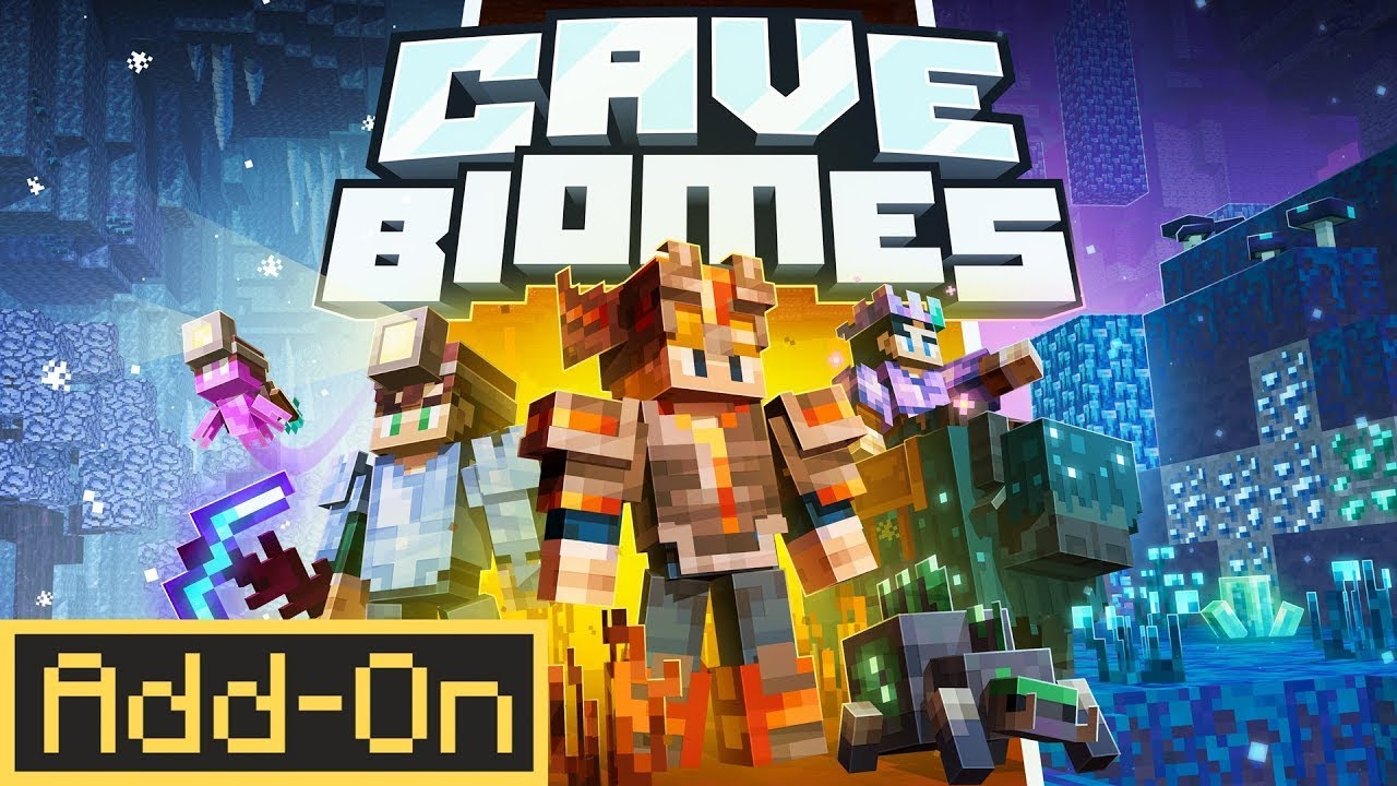 CAVE BIOMES Дополнение | Майнкрафт Рынок | Демонстрация