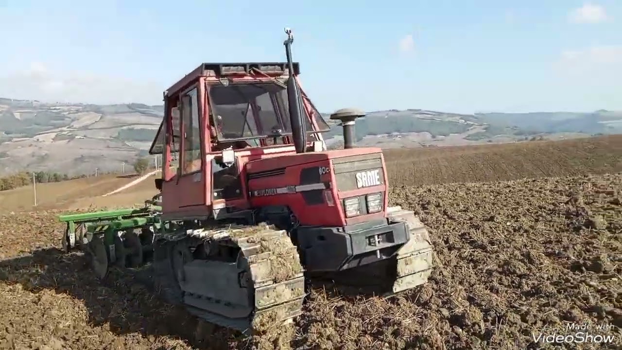 RIPASSO CON TRATTORE SAM 80C + FRANGIZOLLE SOLDO