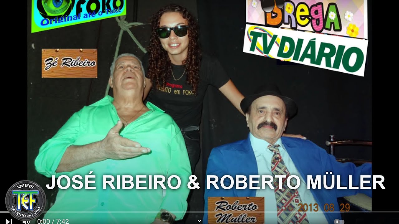 JOSÉ RIBEIRO e ROBERTO MULLER inFoko - Clube do Brega - TVDiário-Fortal-CE