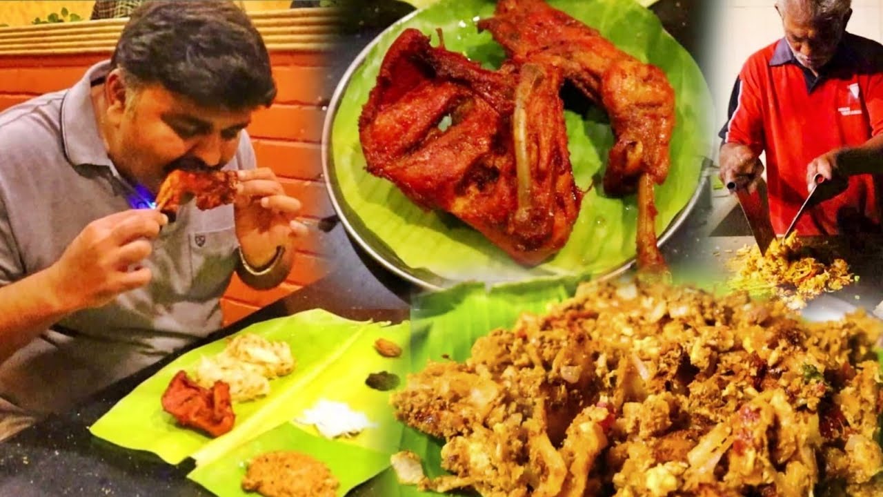 TIRUNELVELI 'S Finest |முருகன் குறிச்சியே மணக்கும் தேங்காய் எண்ணெய் பொறித்த நாட்டுக்கோழி & புரோட்டா