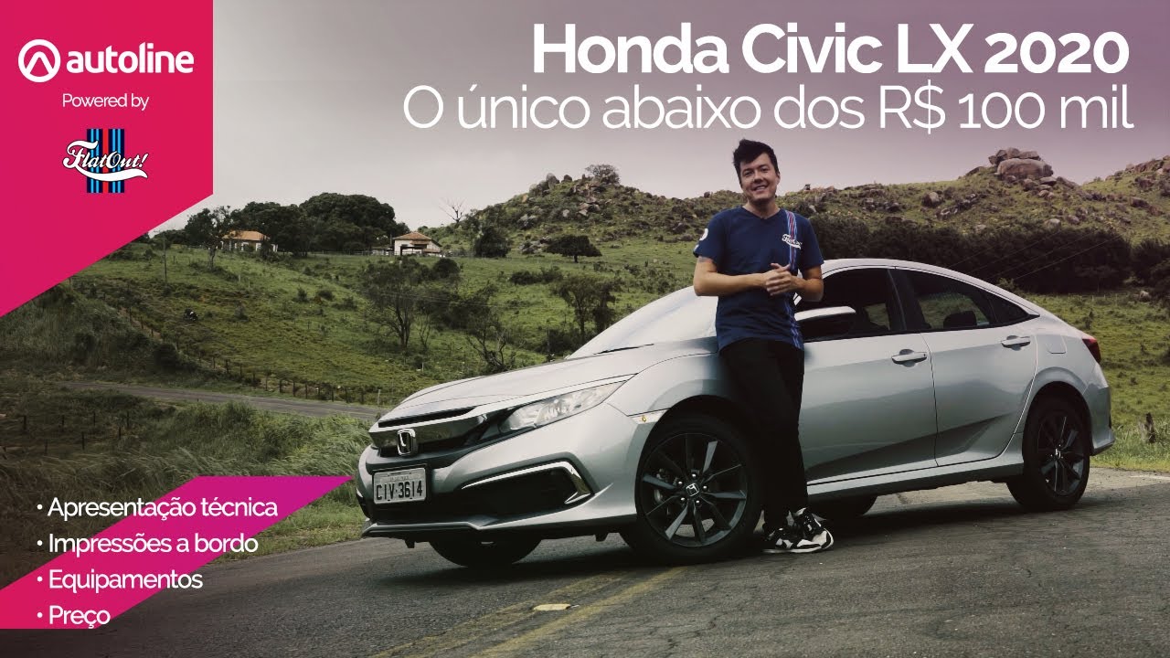 Avaliação HONDA CIVIC LX 2020: a versão de 