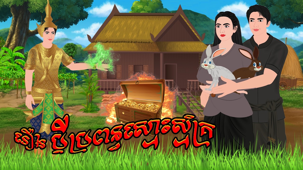 រឿង ប្តីប្រពន្ធស្មោះស្ម័គ្រ / CHOMPA NITEAN KHMER FAIRY TALE 2026