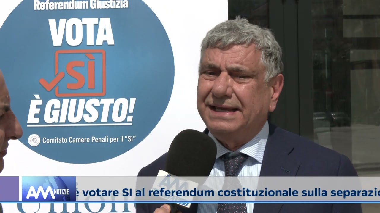 Referendum sulla separazione delle carriere: intervista con l'avvocato Carmelo Occhiuto